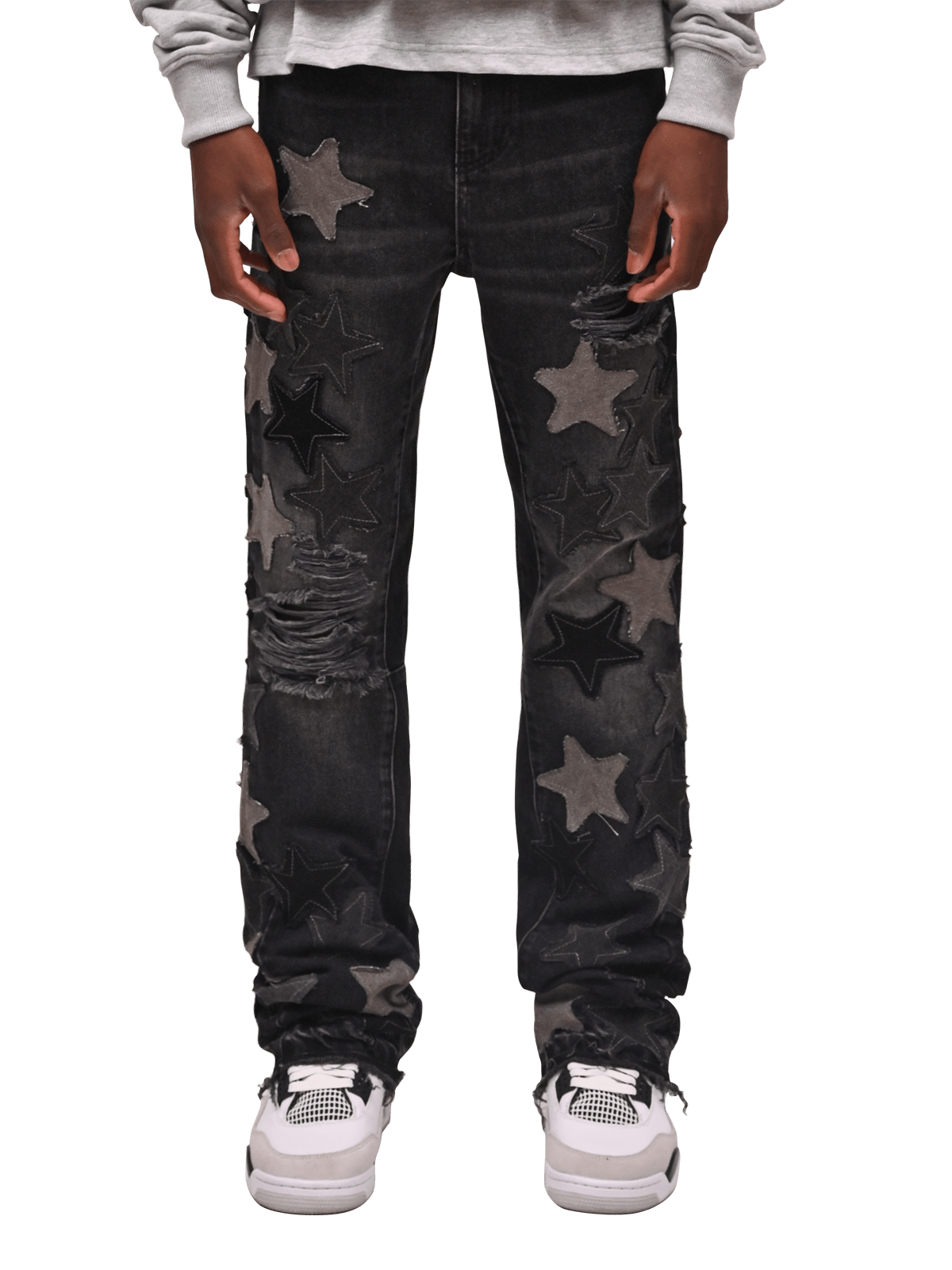 Star Flare Denim - Black