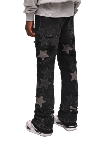 Star Flare Denim - Black